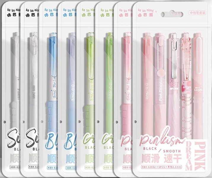 Retractable Gel Pen Multipack with ST and CS Tips — All products on G+ Market