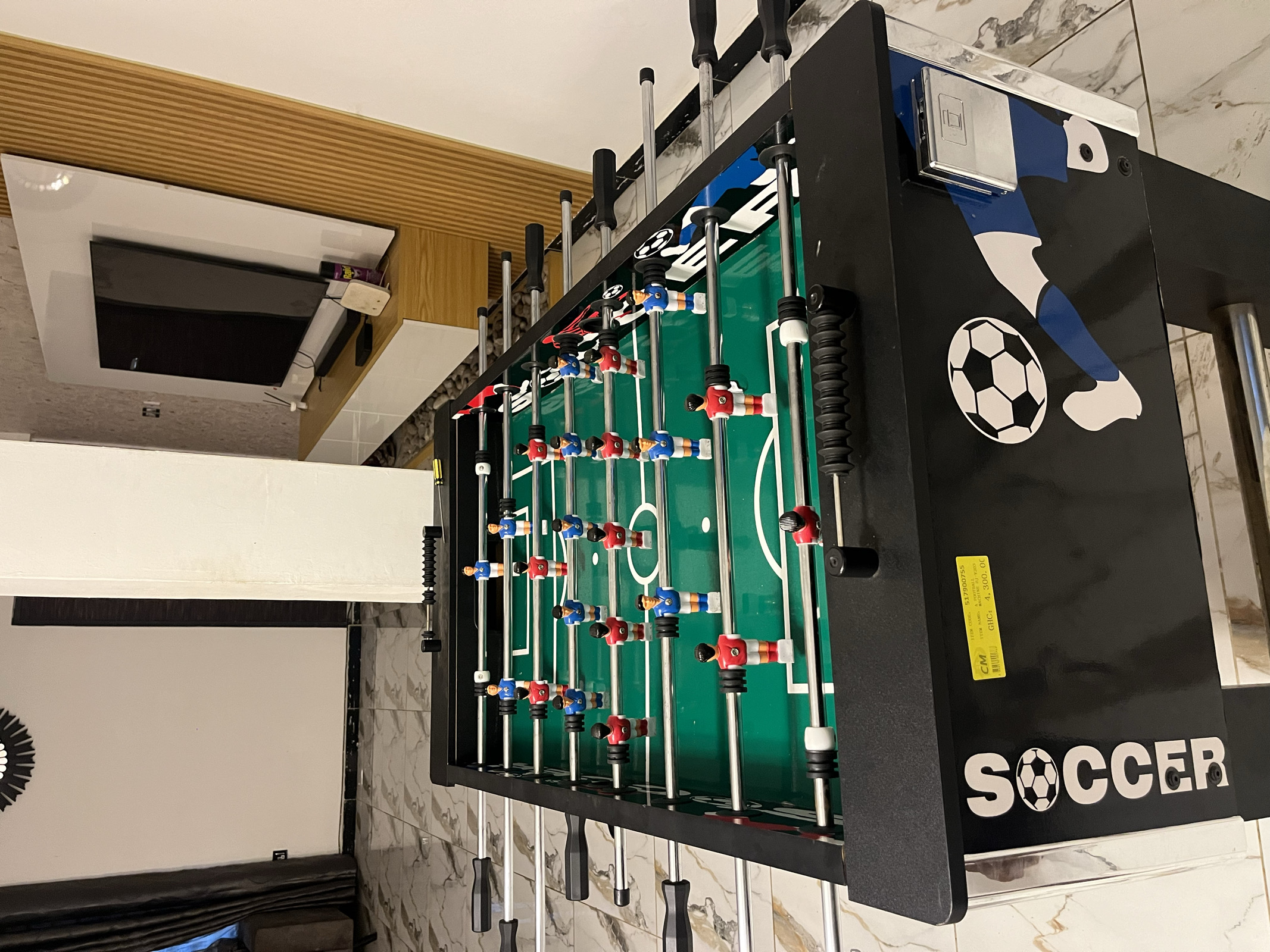 Professional Indoor Foosball Table – Full Size Football Game Table photo 2