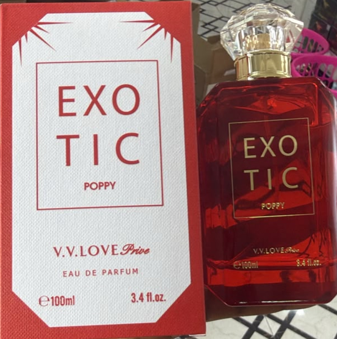 Range of Exotic perfumes