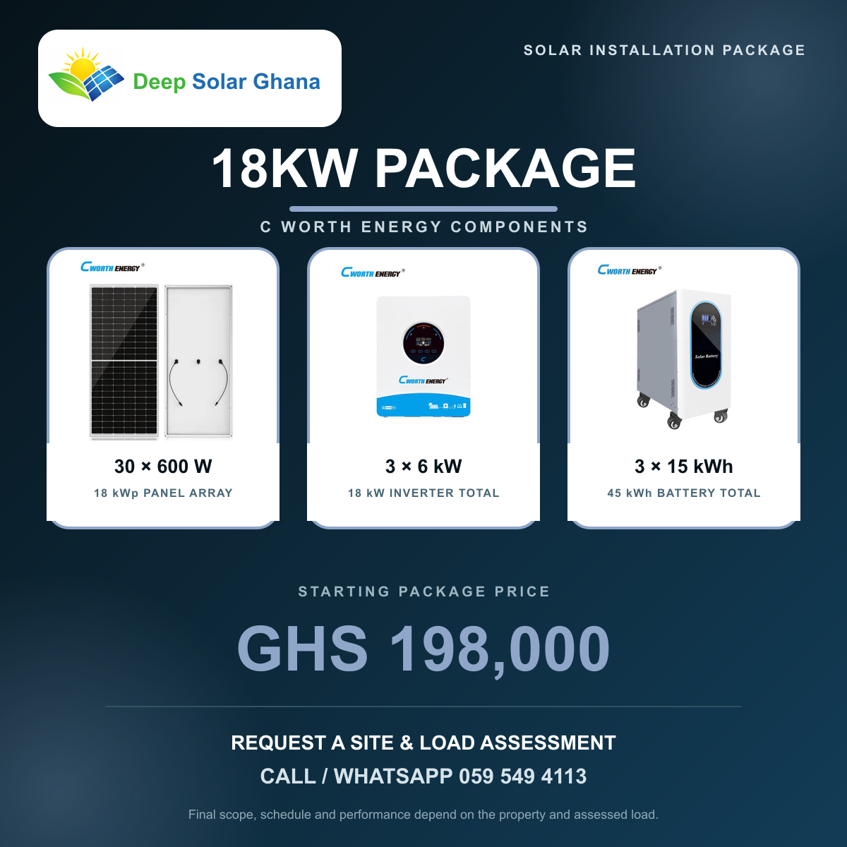 Deep Solar 18KW Commercial Solar Installation Package