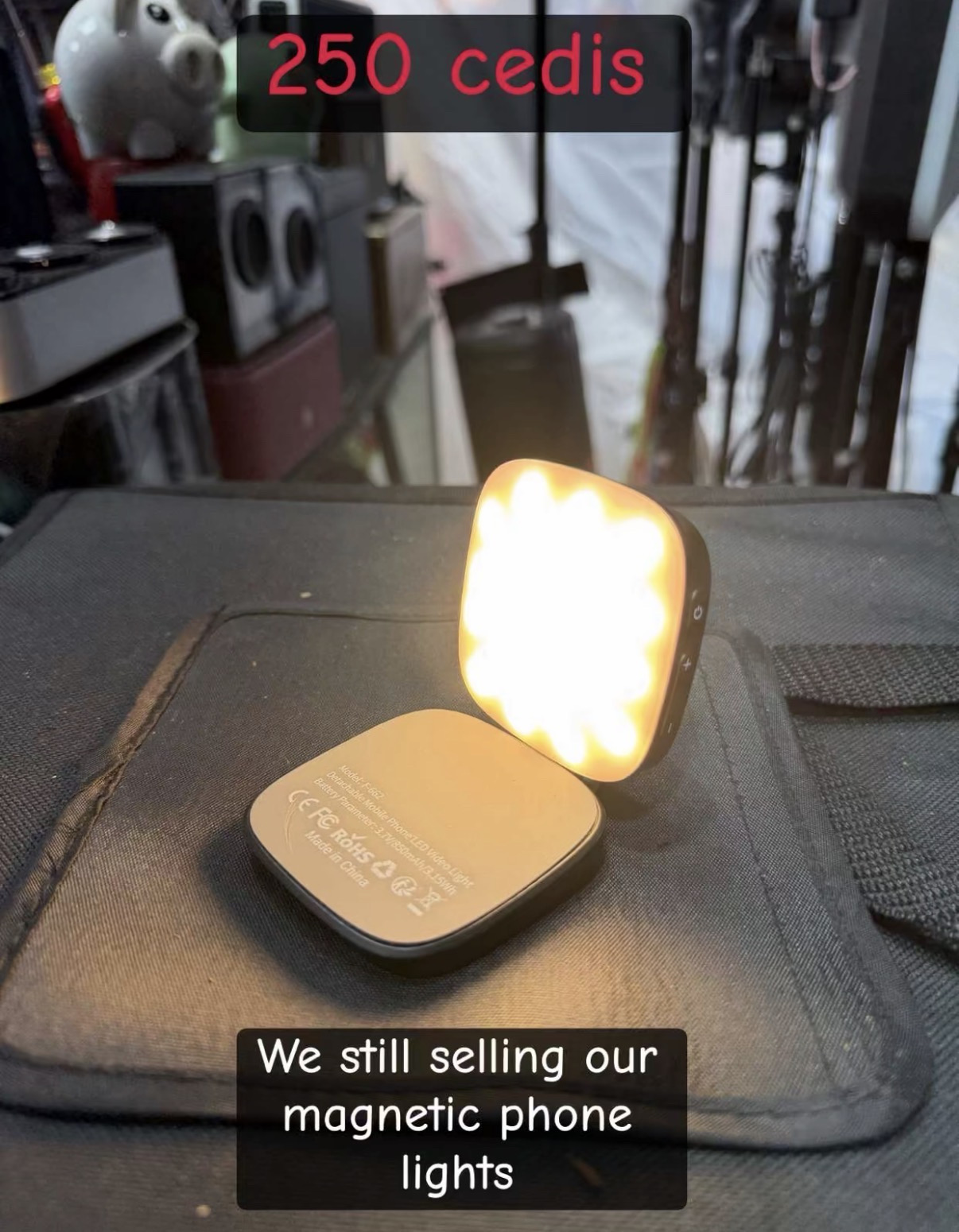 selfie magnetic light
