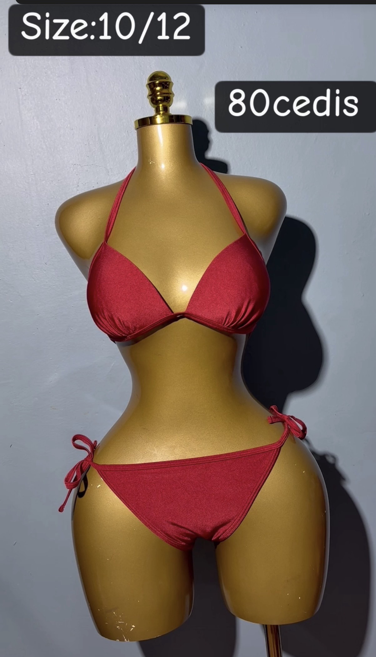 Ruby Glow Bikini Set ❤️