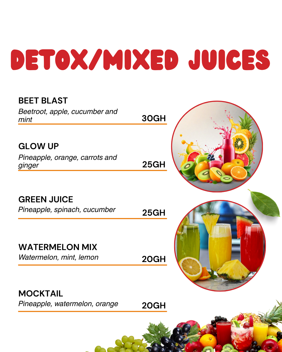 fresh fruit juices, smoothies and Kilishi (peppered beef jerky) photo 4