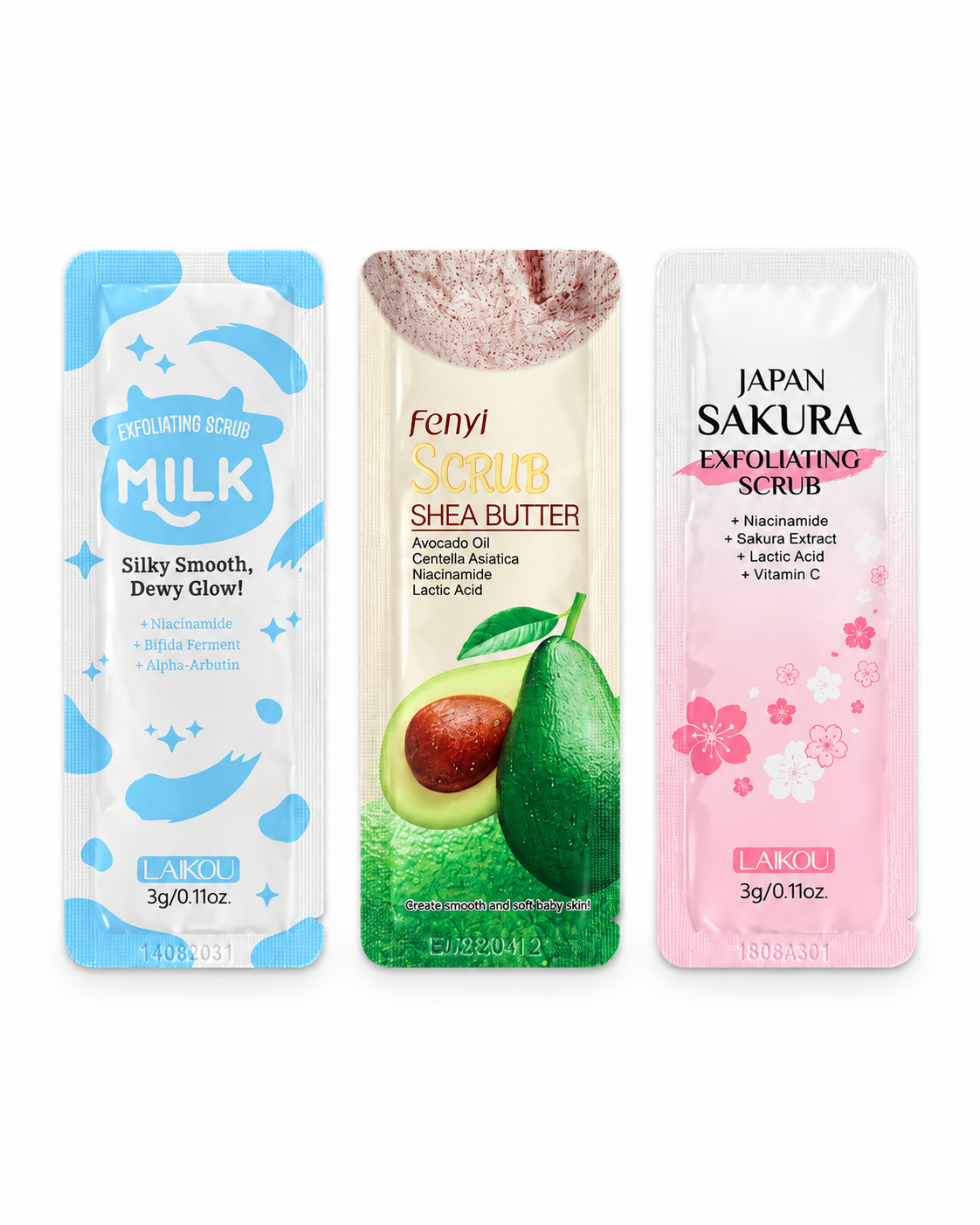 Exfoliation Scrub Sachets
