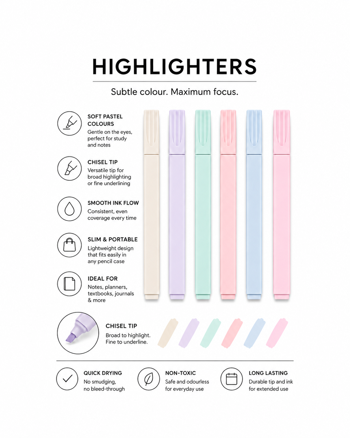 Pastel Highlighters