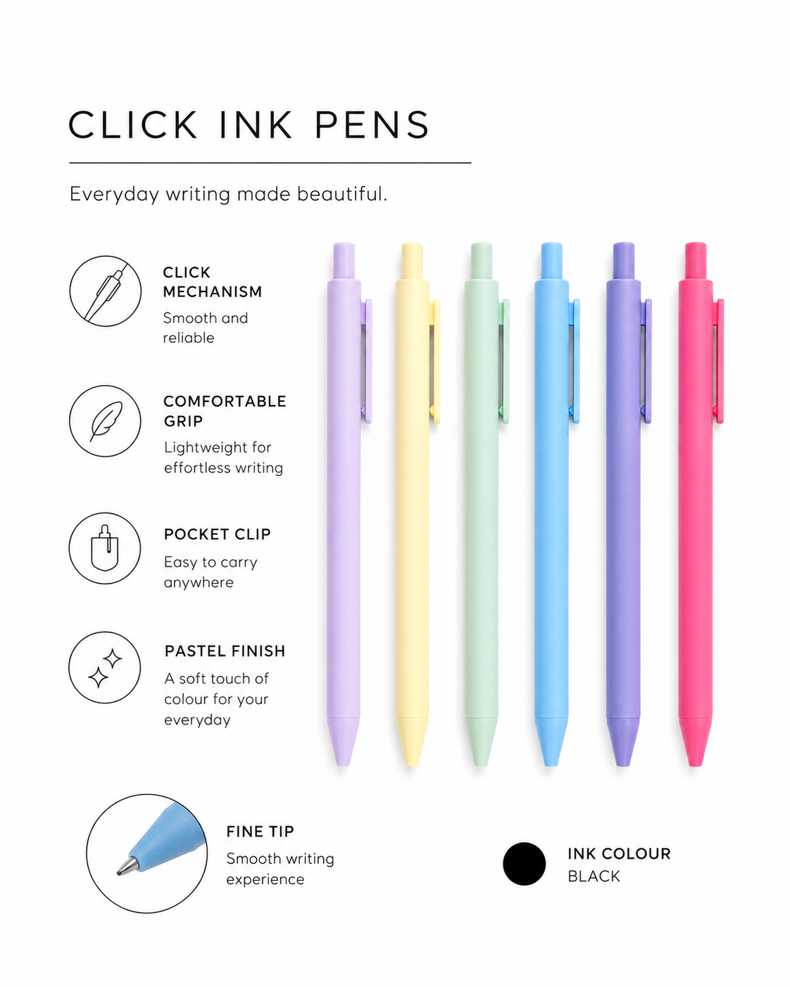 Click Ink Pens