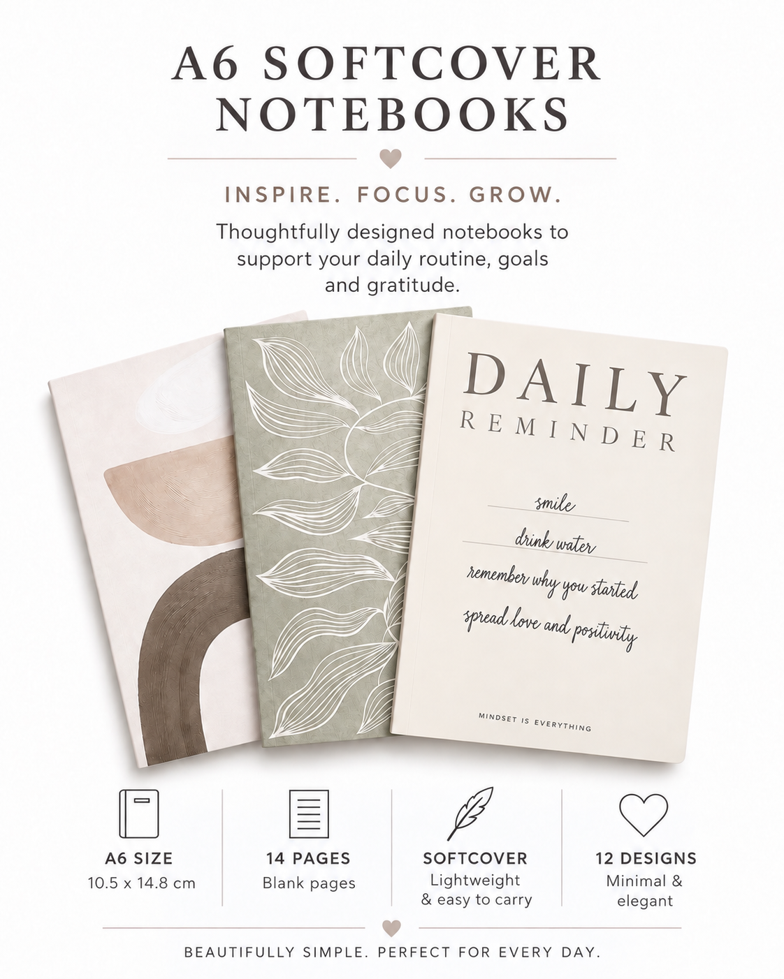 Mini A6 Pocket Note Books