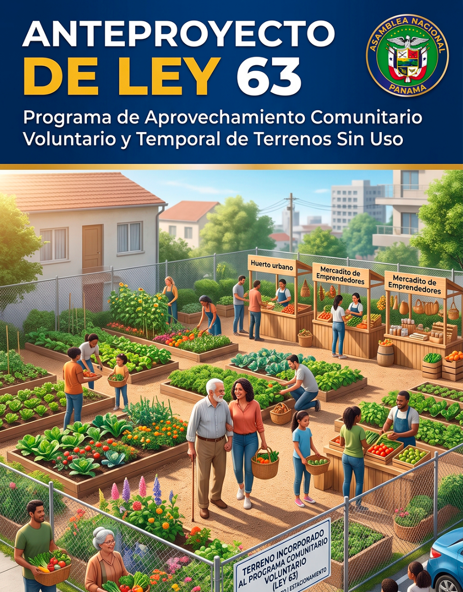 Portada de Aprovechamiento comunitario voluntario y temporal de terrenos sin uso