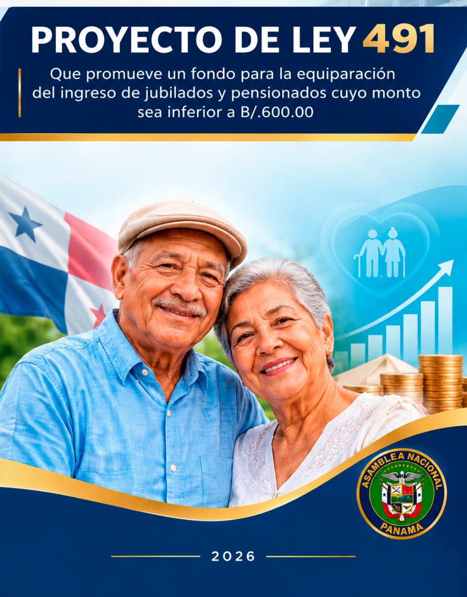 Portada de PROYECTO DE LEY 491: FONDO PARA LA EQUIPARACIÓN DEL INGRESO DE JUBILADOS Y PENSIONADOS