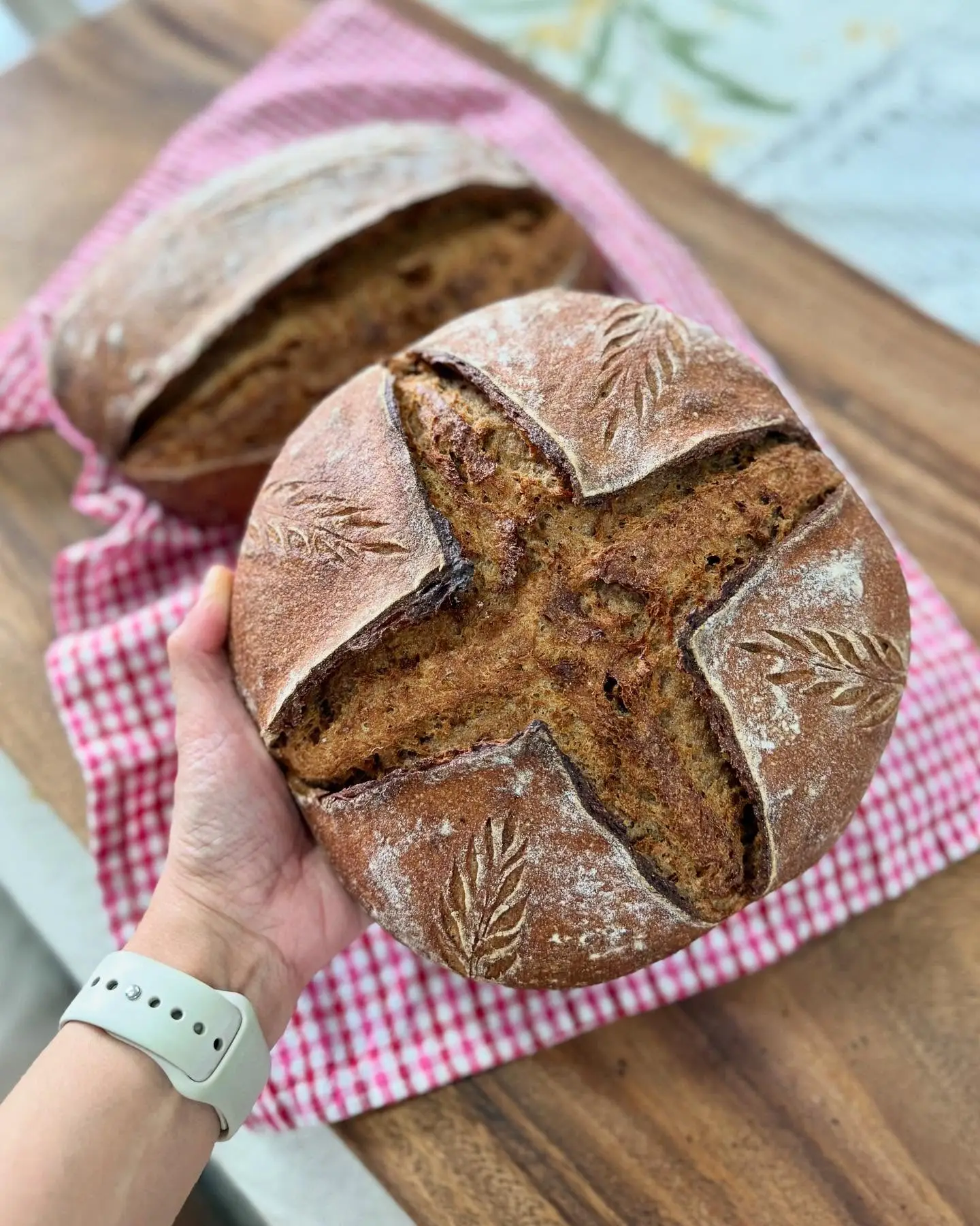 100% Whole Wheat Sourdough 1