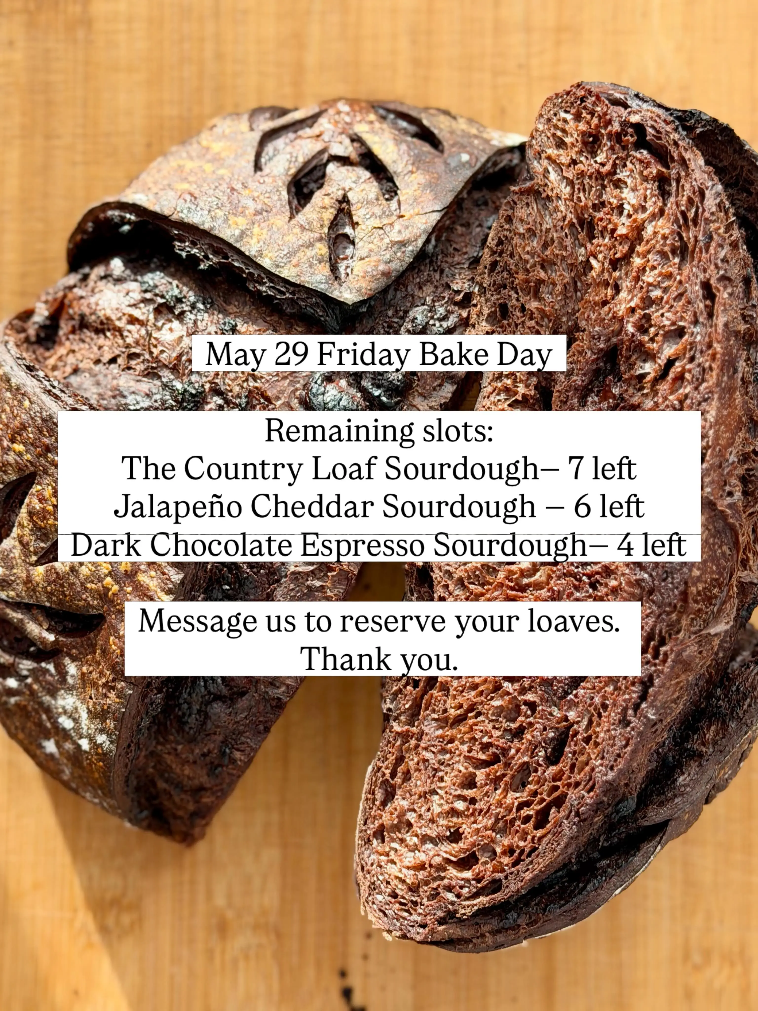 May 29 Friday Bake Day