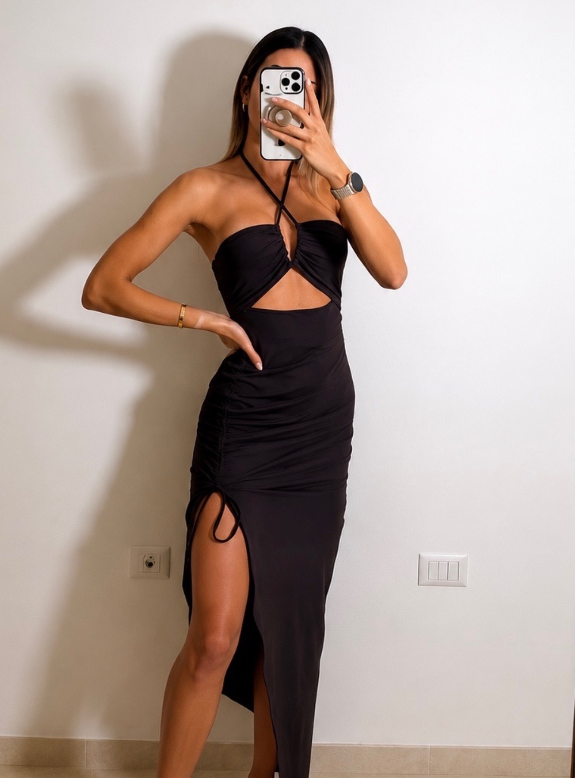 Vestido Midi Mocca