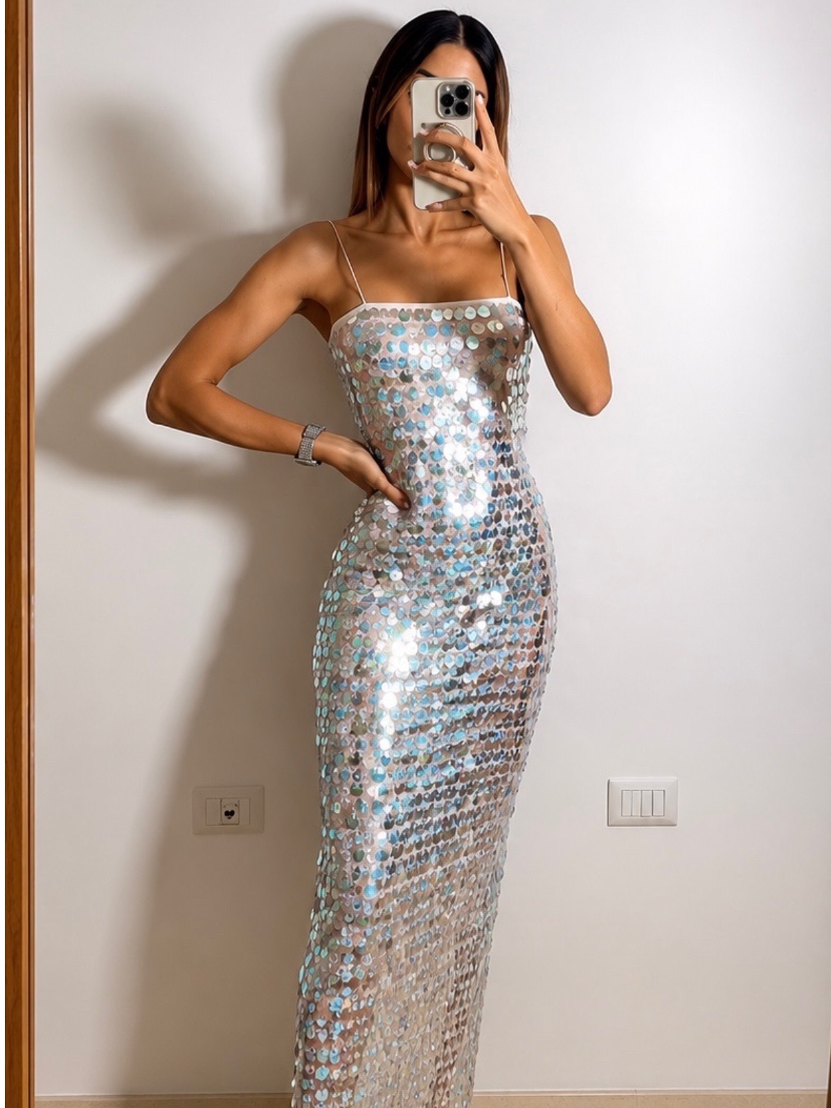 Vestido Lentejuelas - (p106ves16)