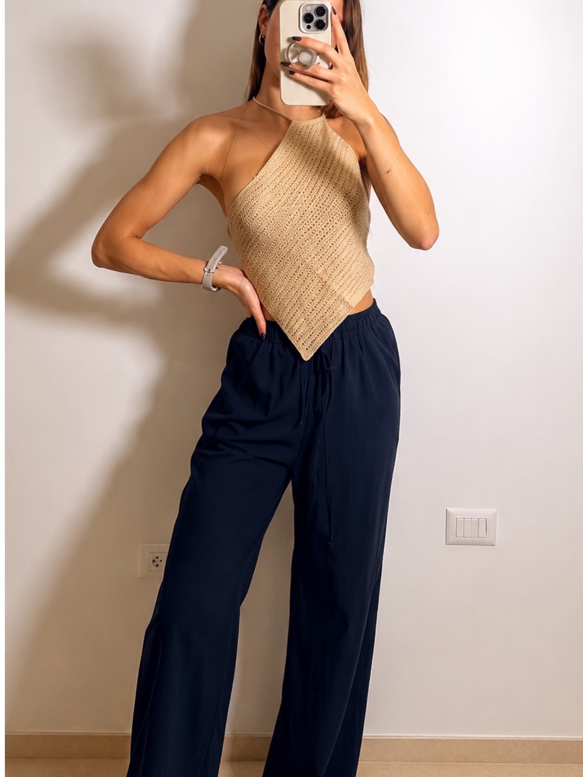 Pant Lino Negro - (p103cover08)