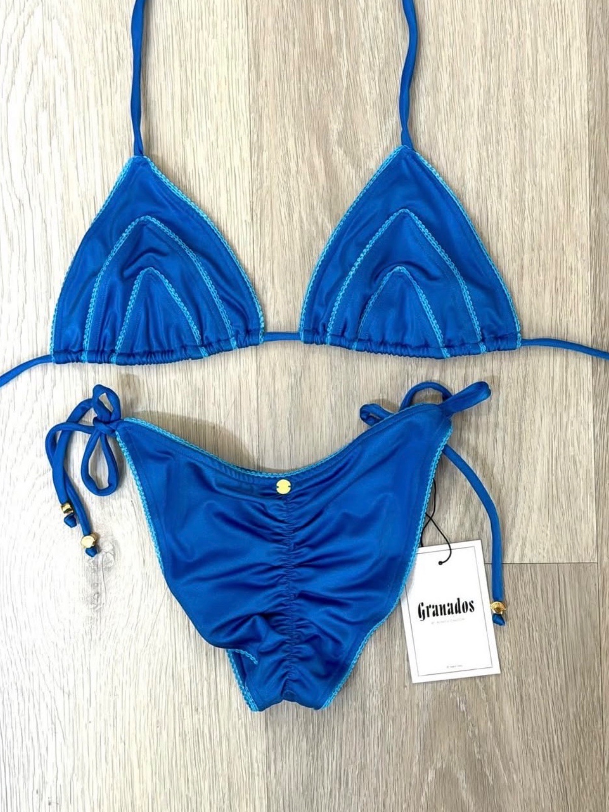 Encaje Azul - (tdb81)