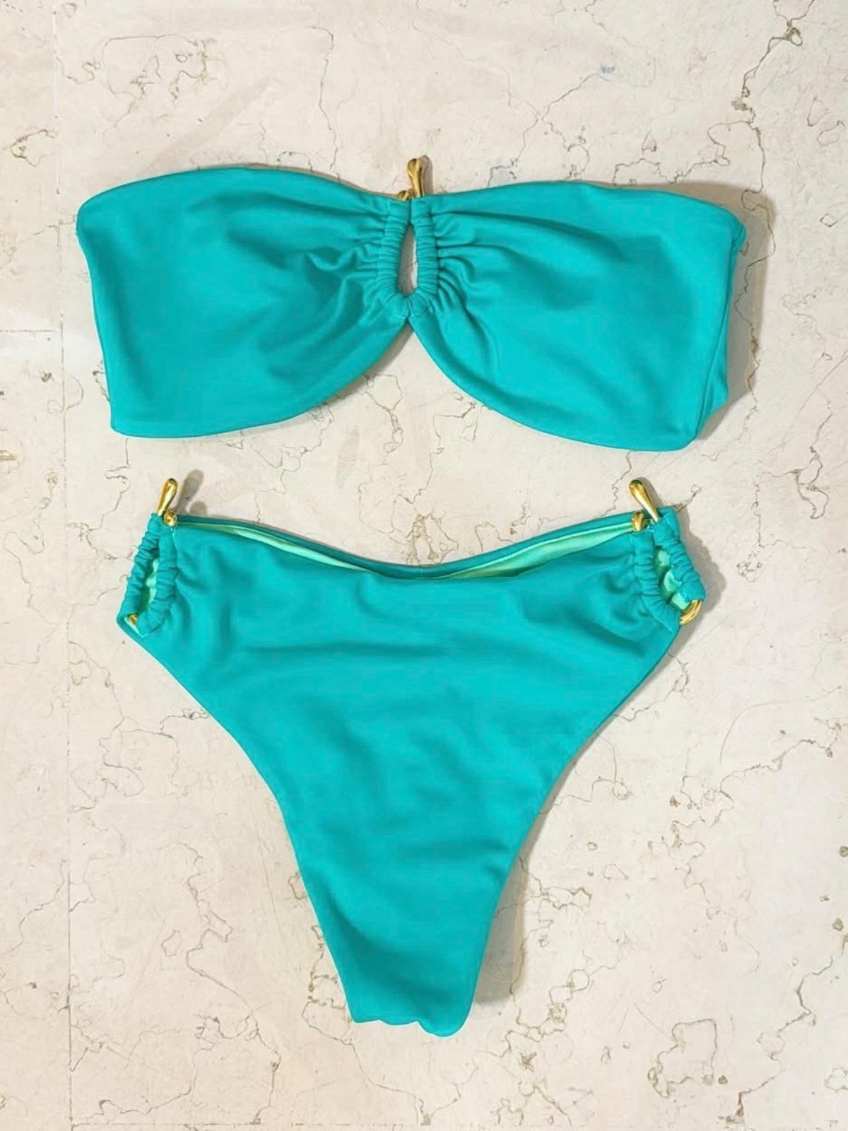 Panty Alta Turquesa - (tdb83)
