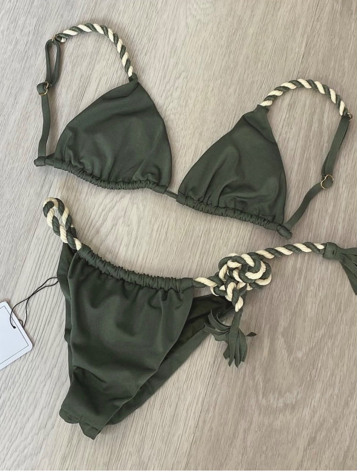 Cordones Verde Militar - (tdb104)