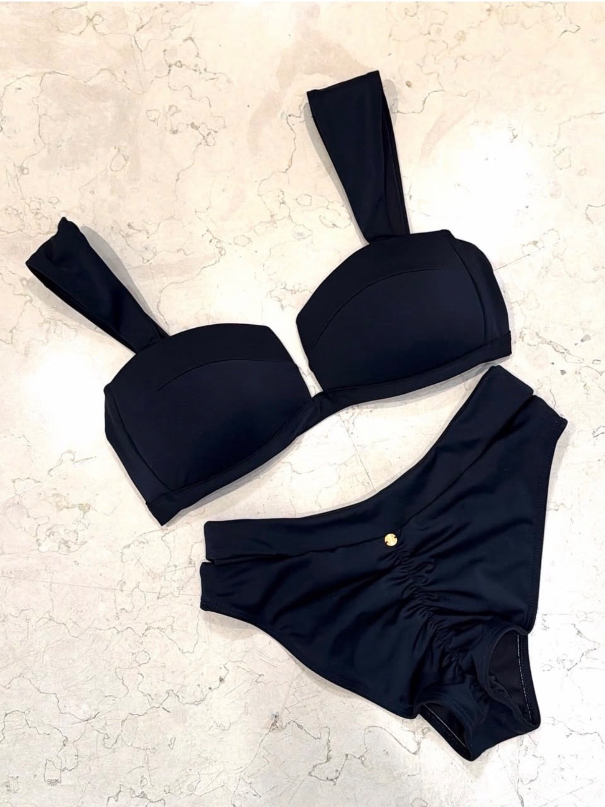 Panty Alta Negro - (tdb116)