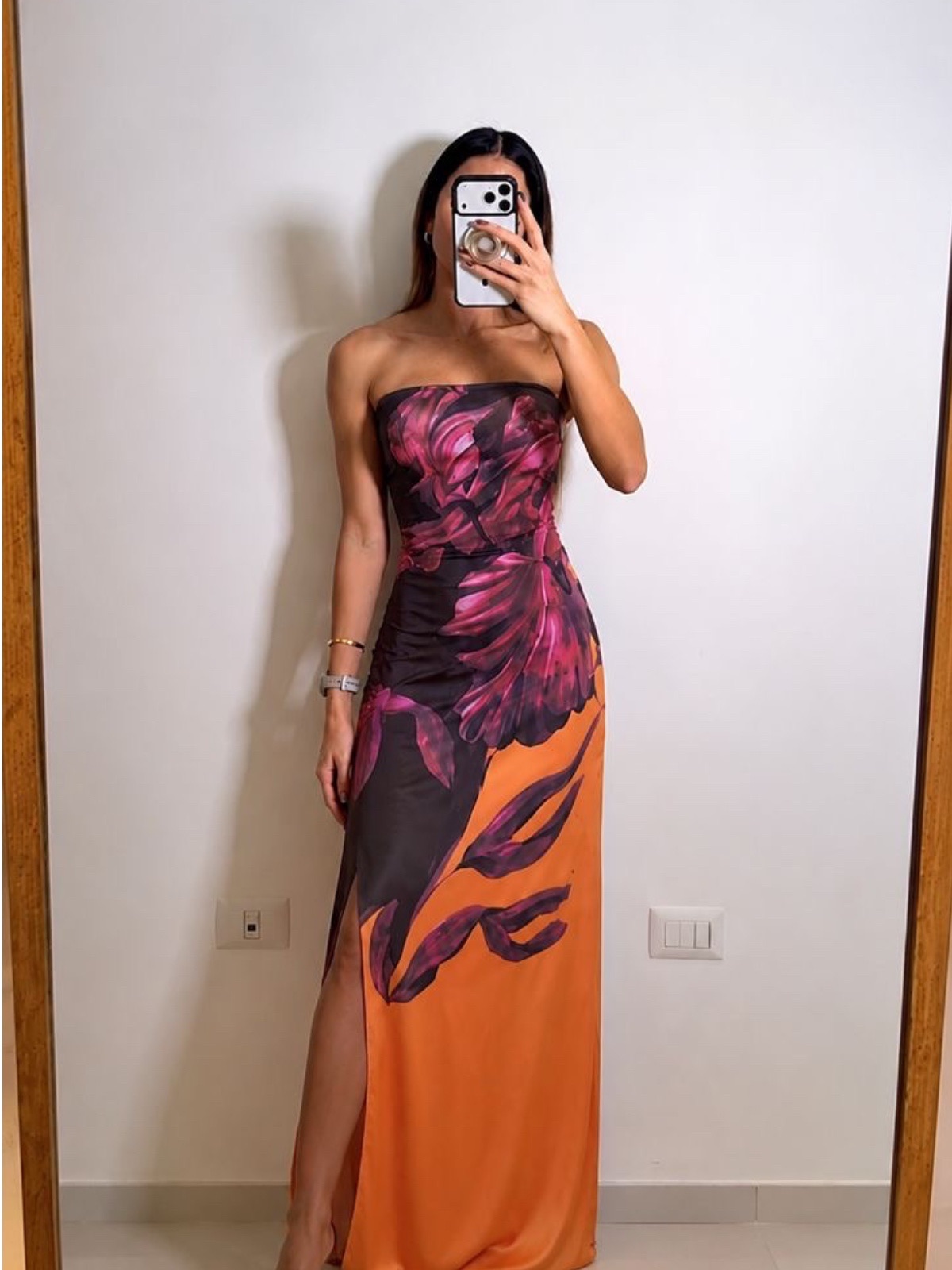 Vestido Seda Estampado - (p123ves04)