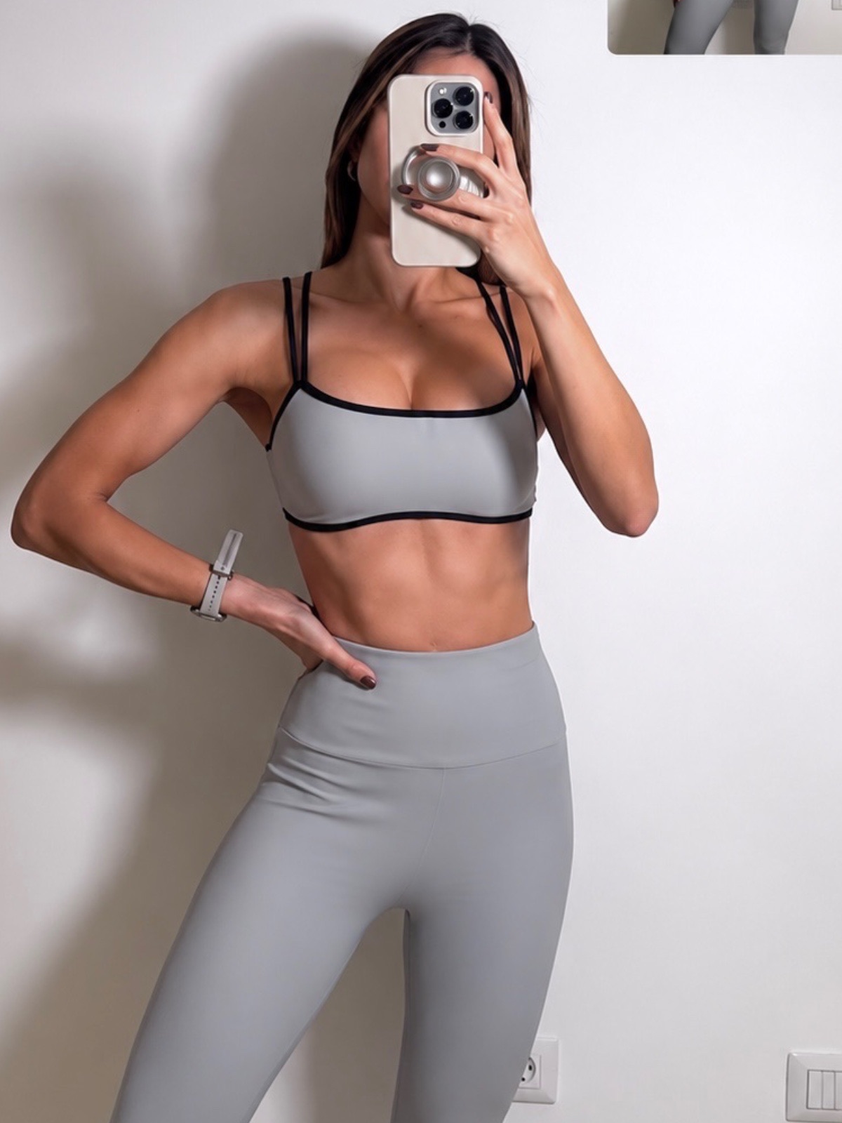 Set Tres Piezas Legging - (p9set18)