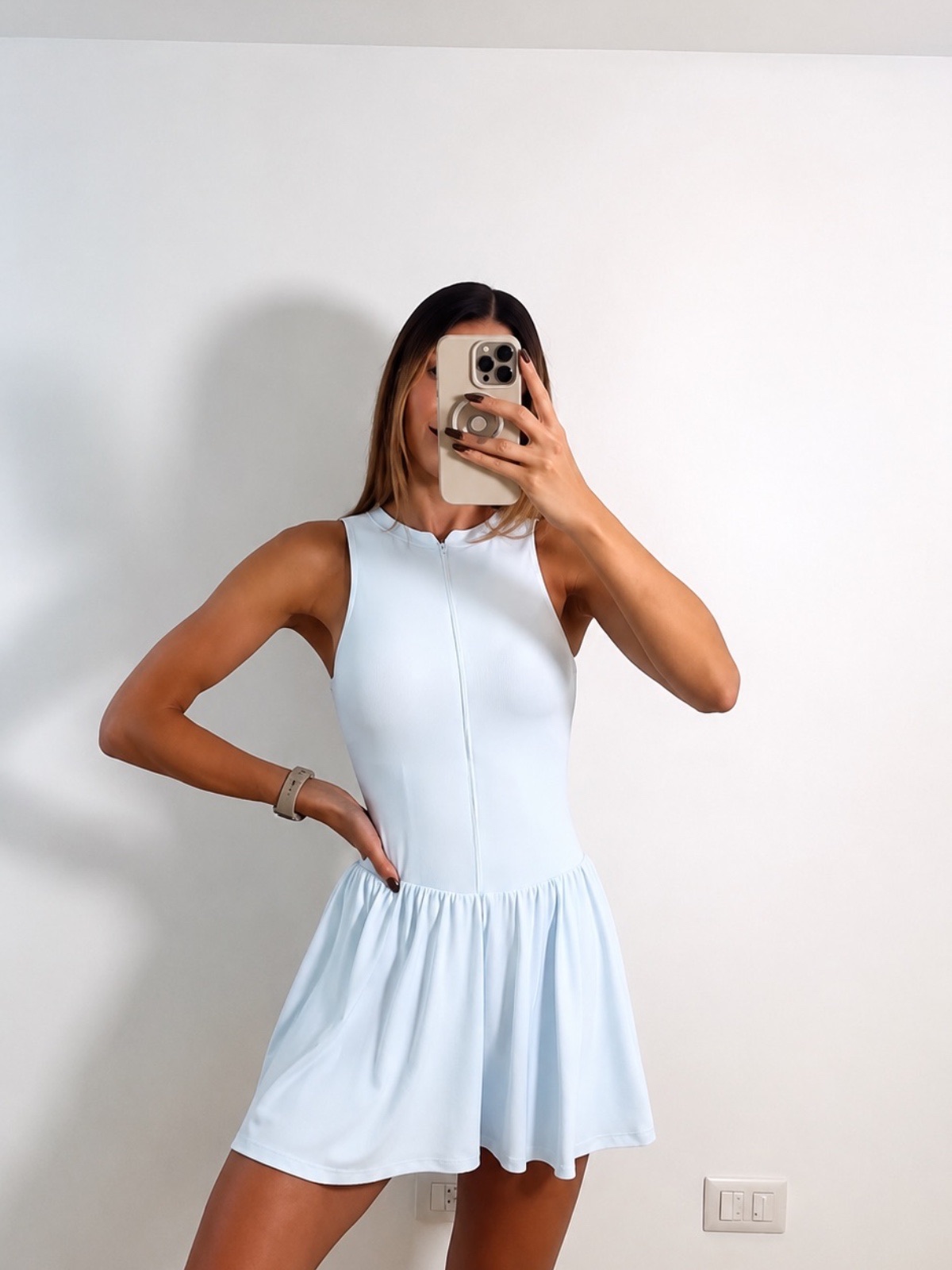 Vestido Azul Bebé - (p10ves04)