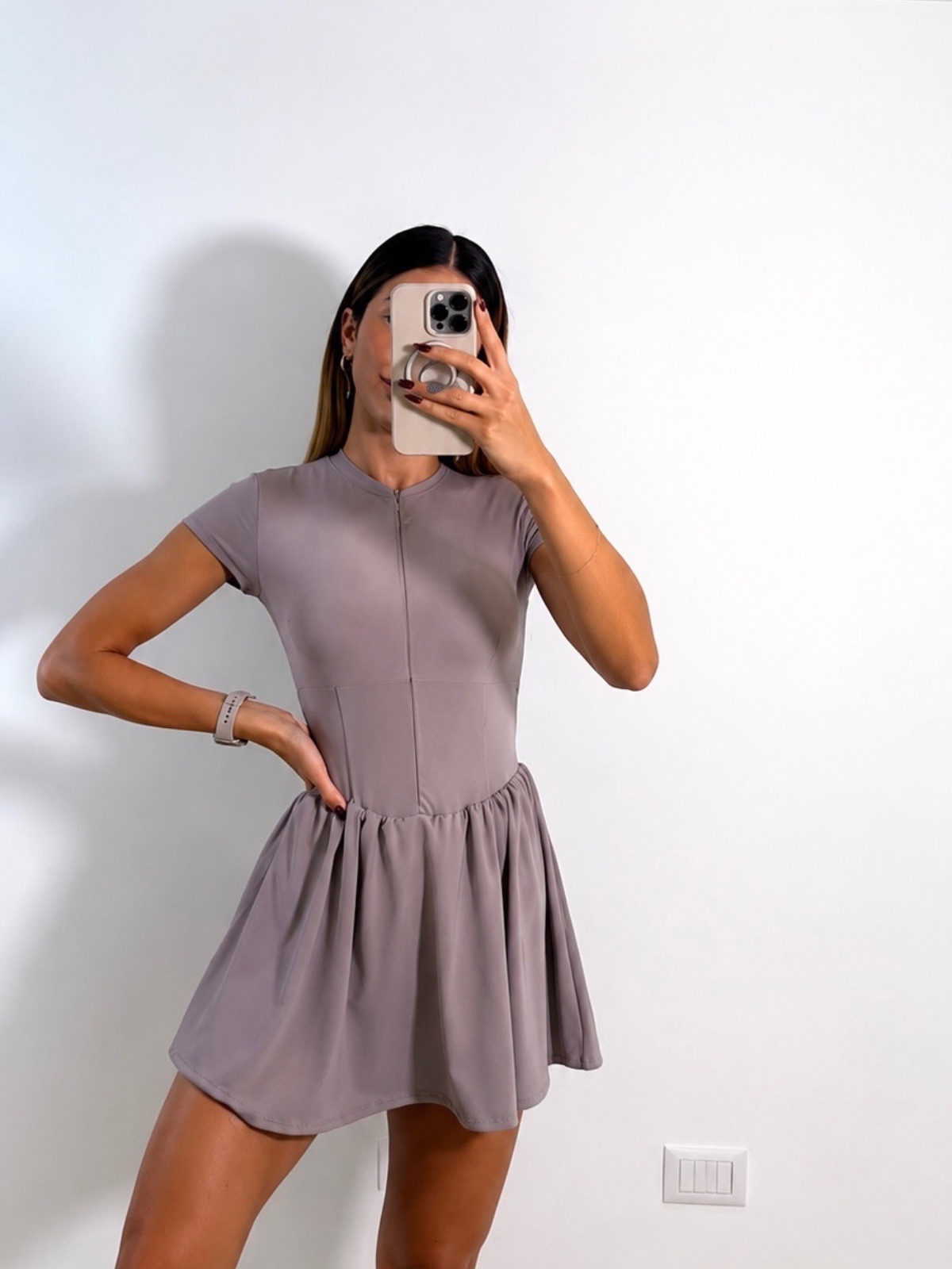 Vestido Gris - (p10ves06)