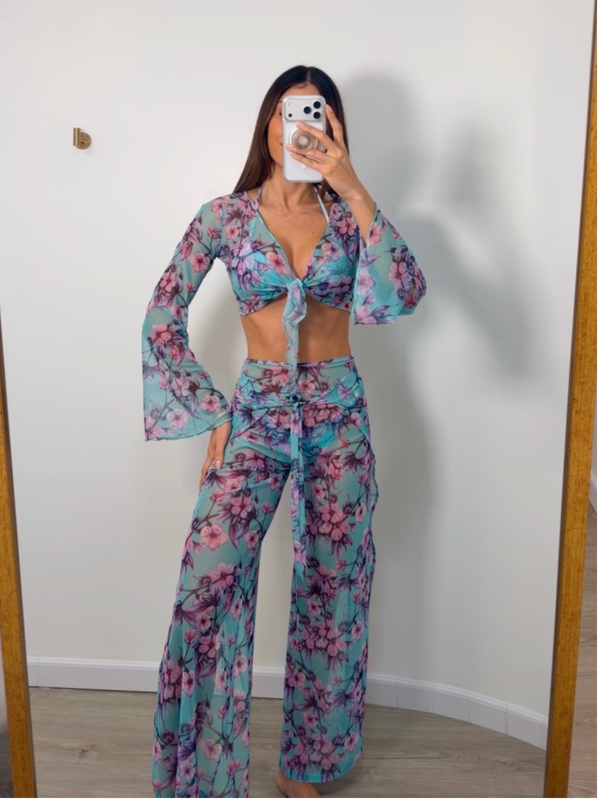 Set Pant Mesh Magnolia - (covertdb125)