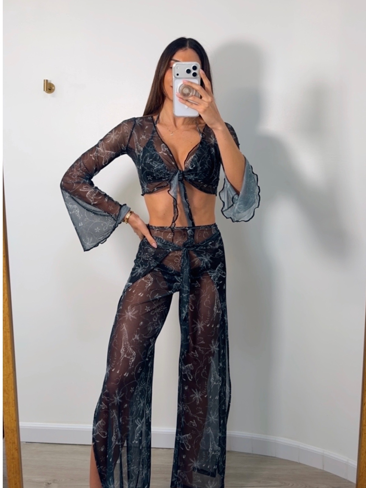 Set Pant Mesh Animales - (covertdb125)