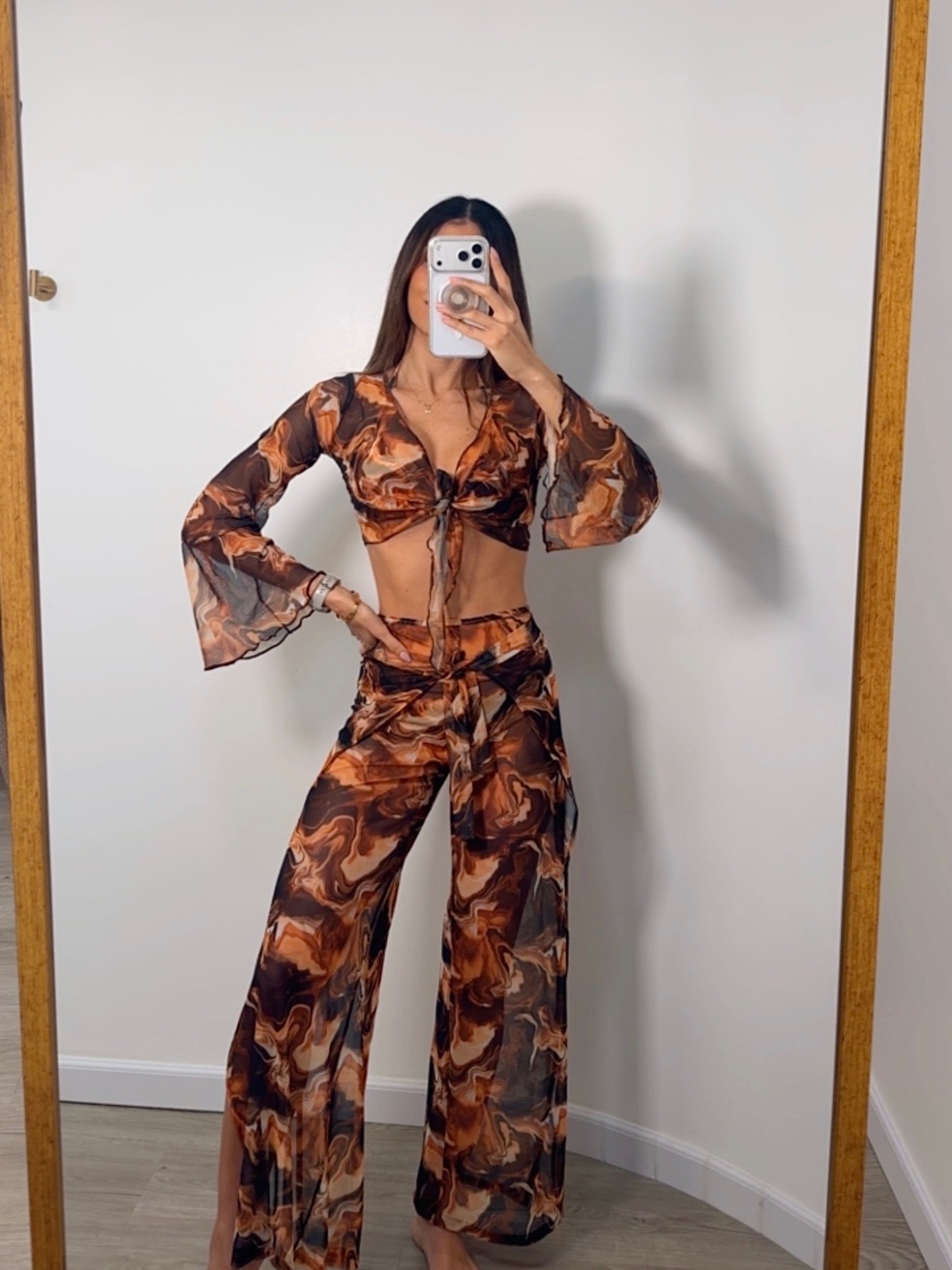 Set Pant Mesh Lava - (covertdb125)