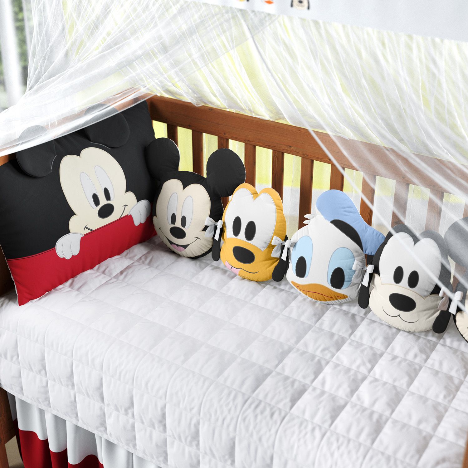 Kit Berço Amiguinhos Mickey Mouse