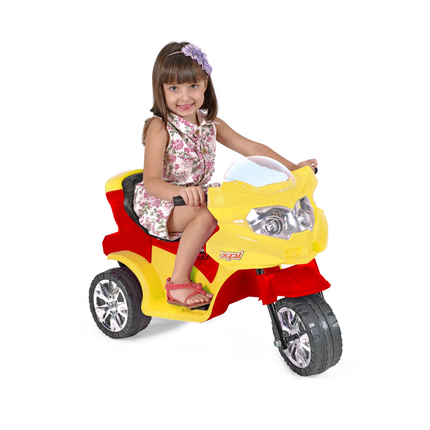 Moto Elétrica Infantil Viper Amarelo
