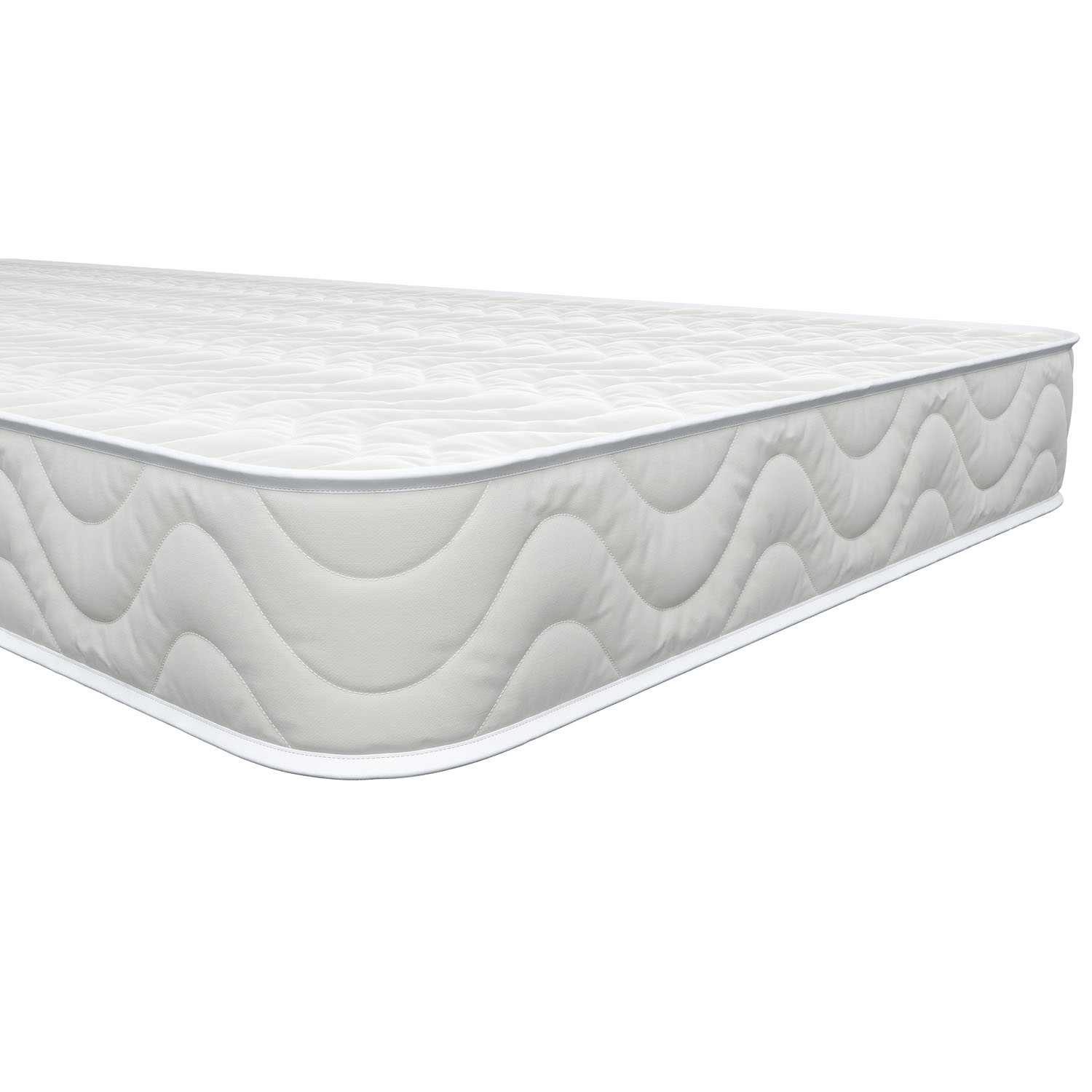 Colchão Solteiro ou Cama Auxiliar 188x78x12 D20 + Protetor de Colchão