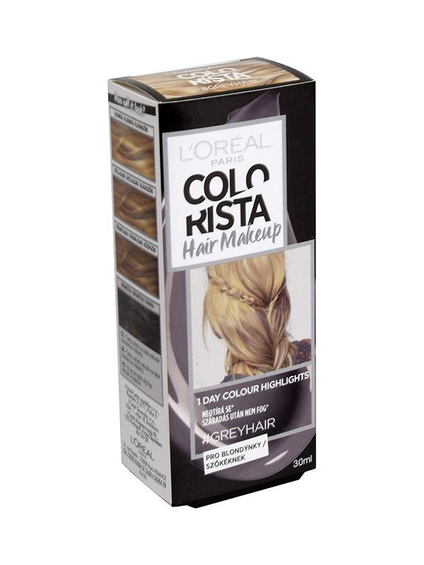 L’Oréal Colorista Hair make up hajszínező szürke 3, 30 ml