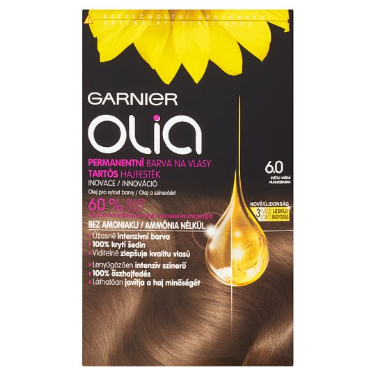 Garnier Olia 6.0 Világosbarna tartós hajfesték