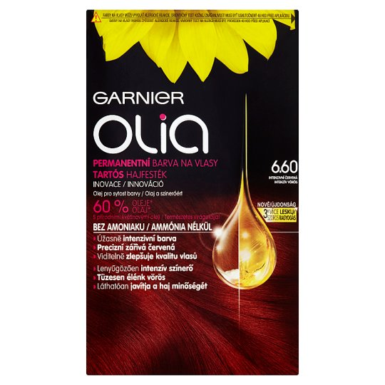 Garnier Olia 6.60 Intenzív Vörös tartós hajfesték