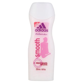 adidas Smooth női hidratáló tusfürdő mikrogyöngyökkel 250 ml