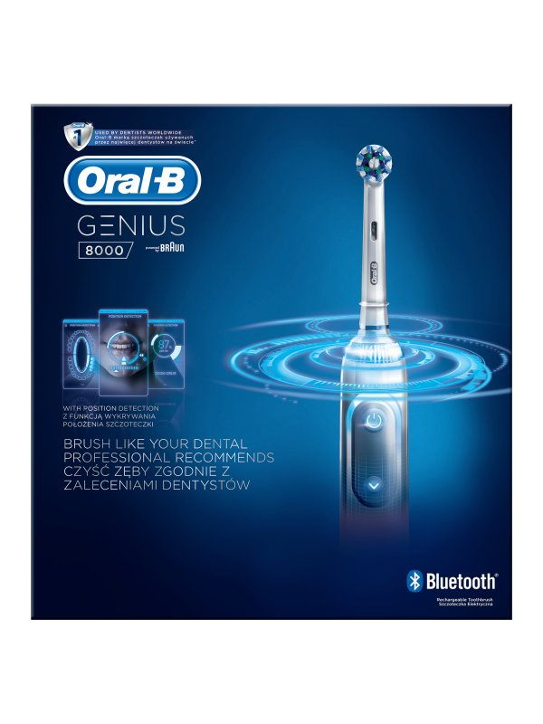 Oral B Oral B Oral B Elektromos fogkefe Genius 8000, 1 db