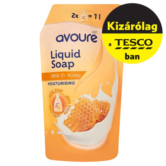 Avouré Milk & Honey folyékony szappan 1 l