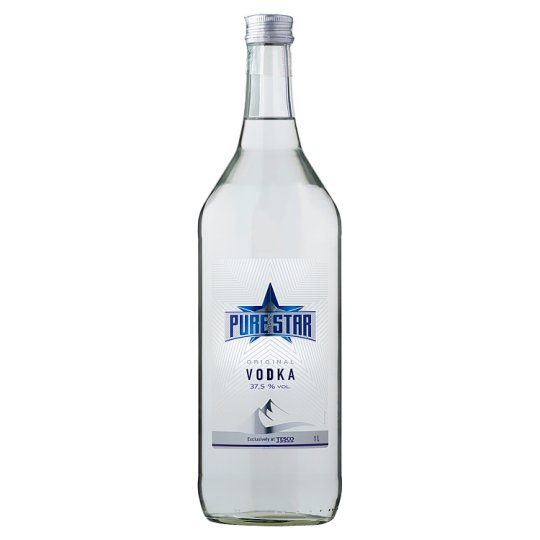 Pure Star vodka 37,5% 1 l
