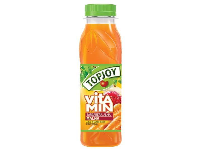 Topjoy Vitamin üdítőital málna ízű, 300 ml