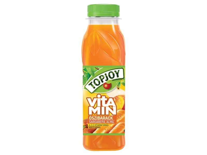 Topjoy Vitamin üdítőital őszibarack ízű, 300 ml
