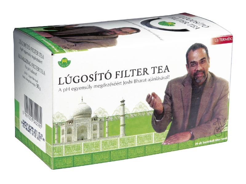 Lúgosító filteres tea 20x1g, 20 tasak