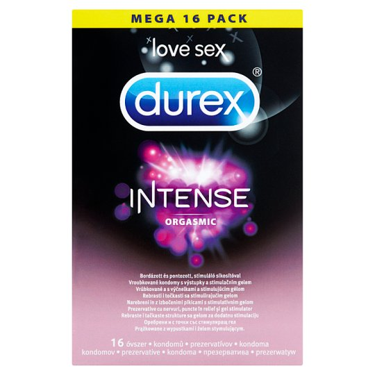 Durex Intense Orgasmic óvszer 16 db