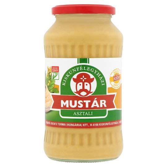 Kiskunfélegyházi asztali mustár 700 g