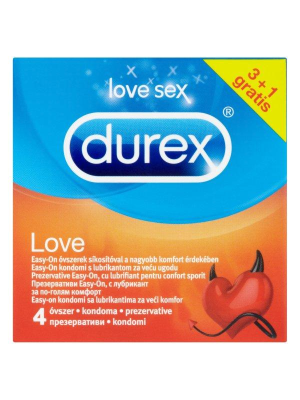 Durex Love Óvszer 4 Db