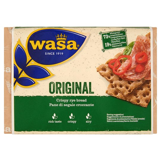 Wasa Original sütőipari termék rozslisztből 275 g