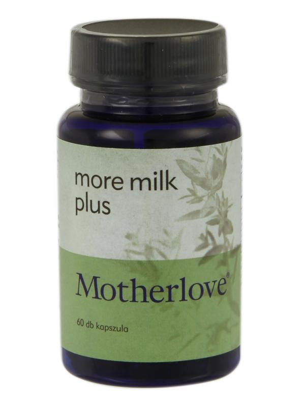 Motherlove More Milk Plus Tejszaporító kapszula 60db, 60 db