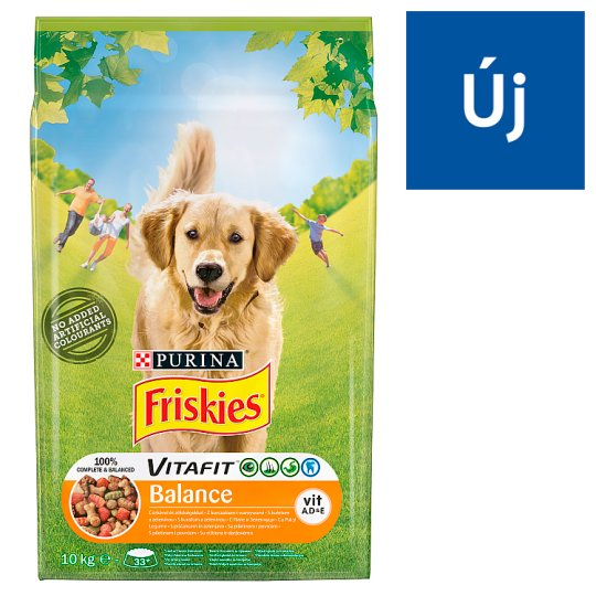 Friskies Balance Teljes Értékű Állateledel Felnőtt Kutyáknak Csirkével És Zöldségekkel 500 G