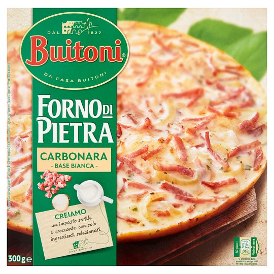 Buitoni Forno di Pietra gyorsfagyasztott Carbonara pizza 300 g