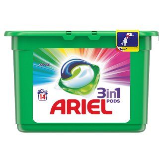 Ariel Ariel Color 3az1 ben Mosókapszula, 14 Mosáshoz